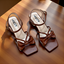 Ankle Knot Box heel-888