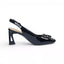 Patent Block High Heel-1049