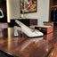 Square-Toe Sling Back Pumps-1031