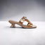 Open-Toe Cross-Strap Heel-1043