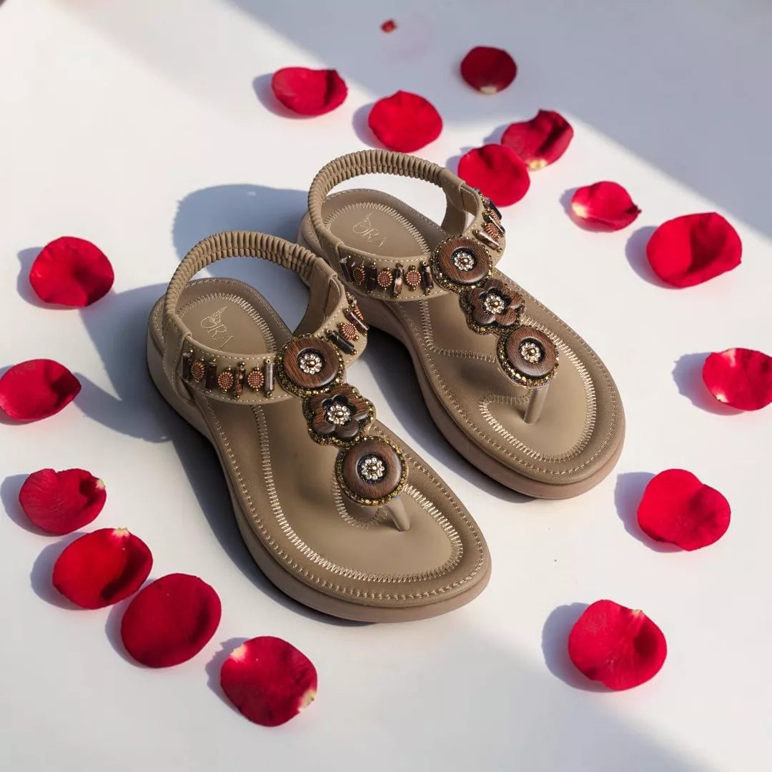T-Strap Thong Sandal