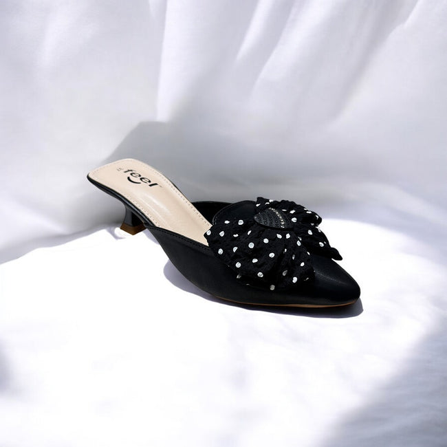 Polka Dot Bow Tie Heel-737 Main Image
