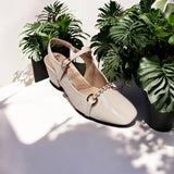 Women Belt Half Shoe-792