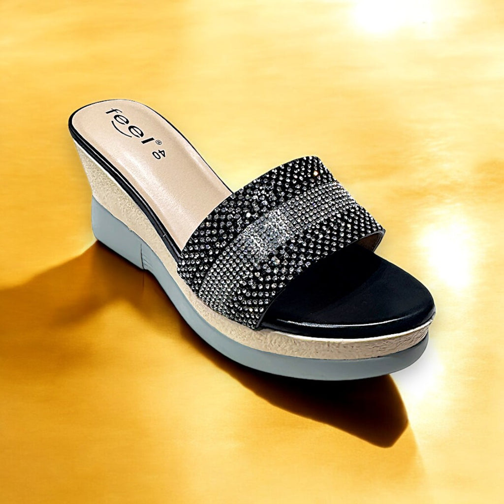 Stone Deco Balance Heel-701