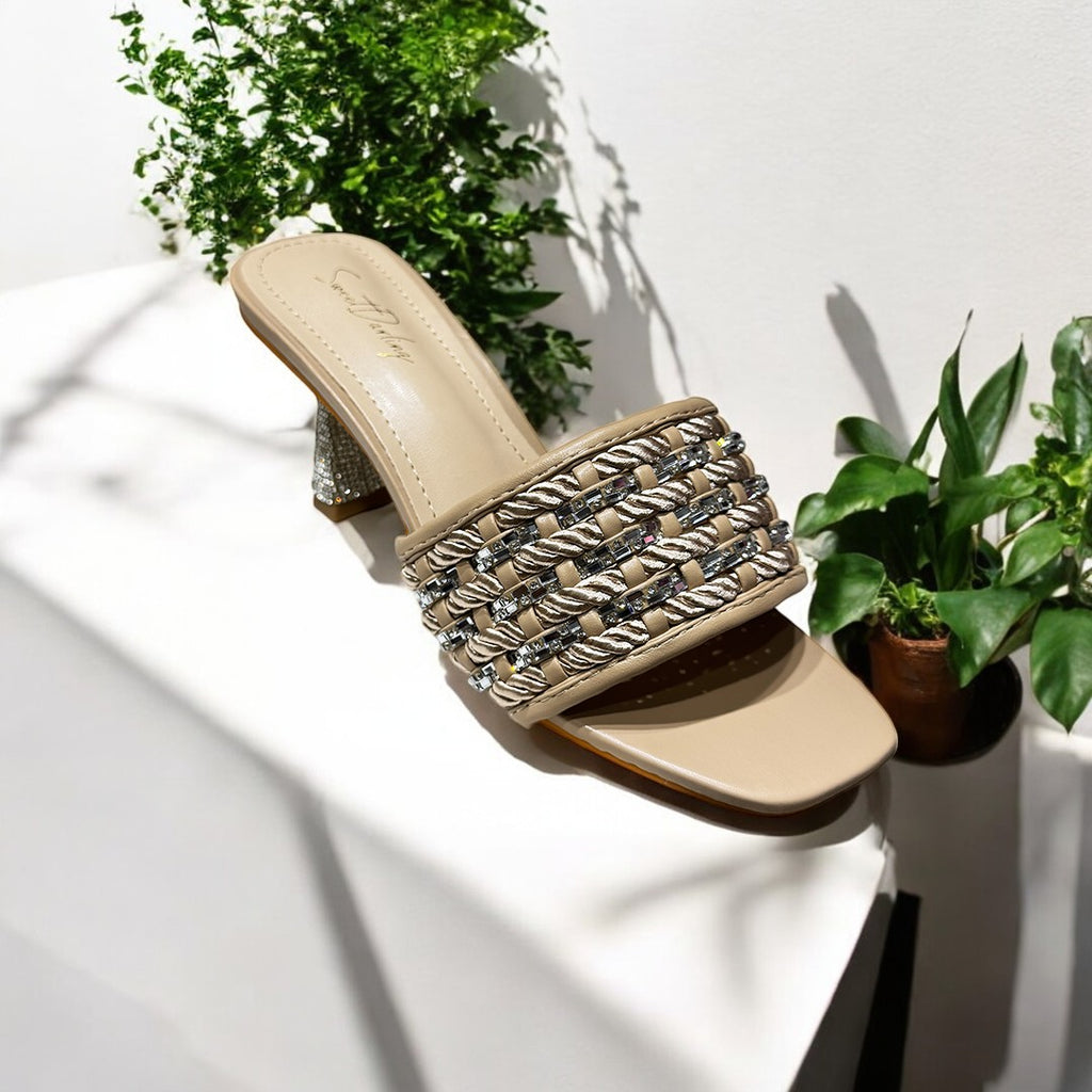 Women Pencil Heel Slider-784