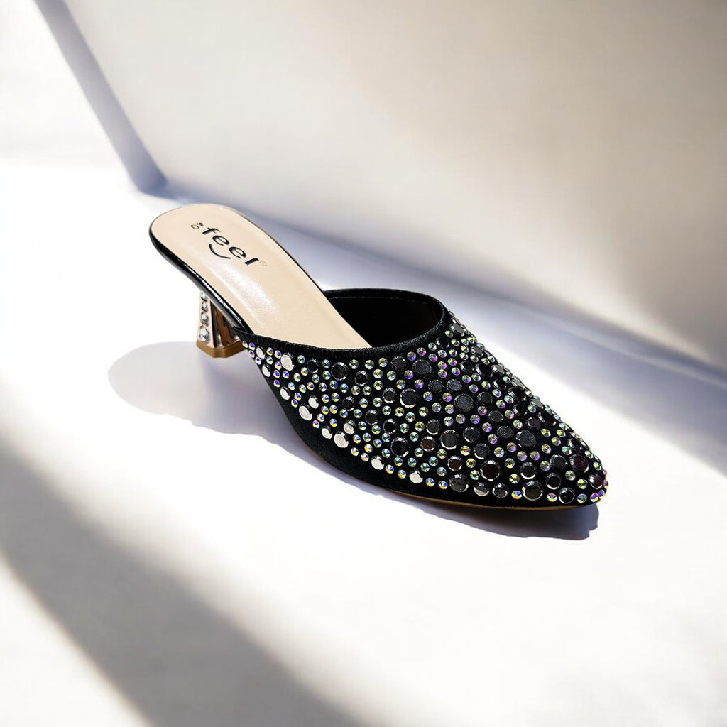 Rhinestone Nagra Heel-713