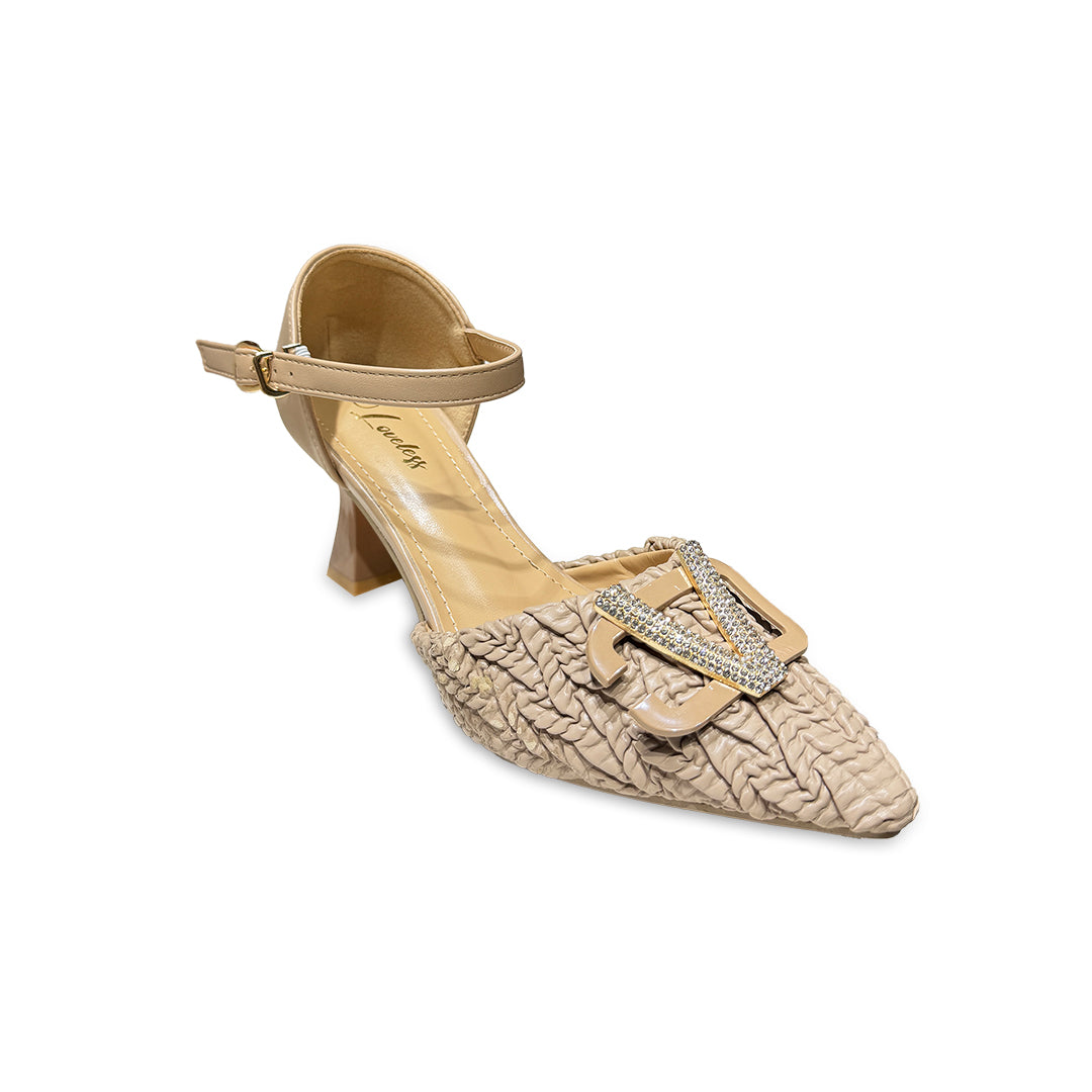 Women Pointed Toe Pencil Heel-797