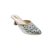 Rhinestone Nagra Heel-712