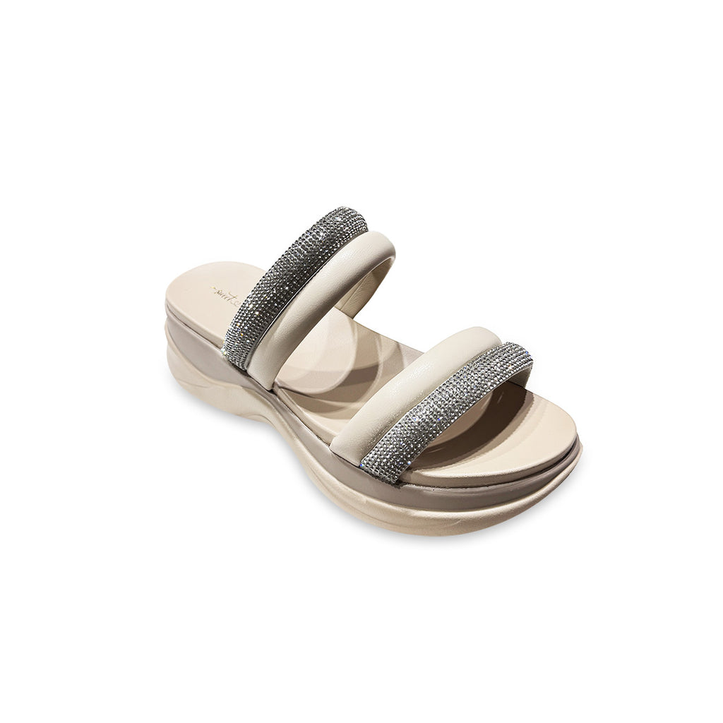 Two Strap Deco Slides-734