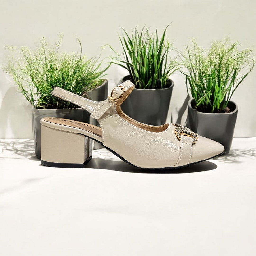 Fancy Block Heel-783