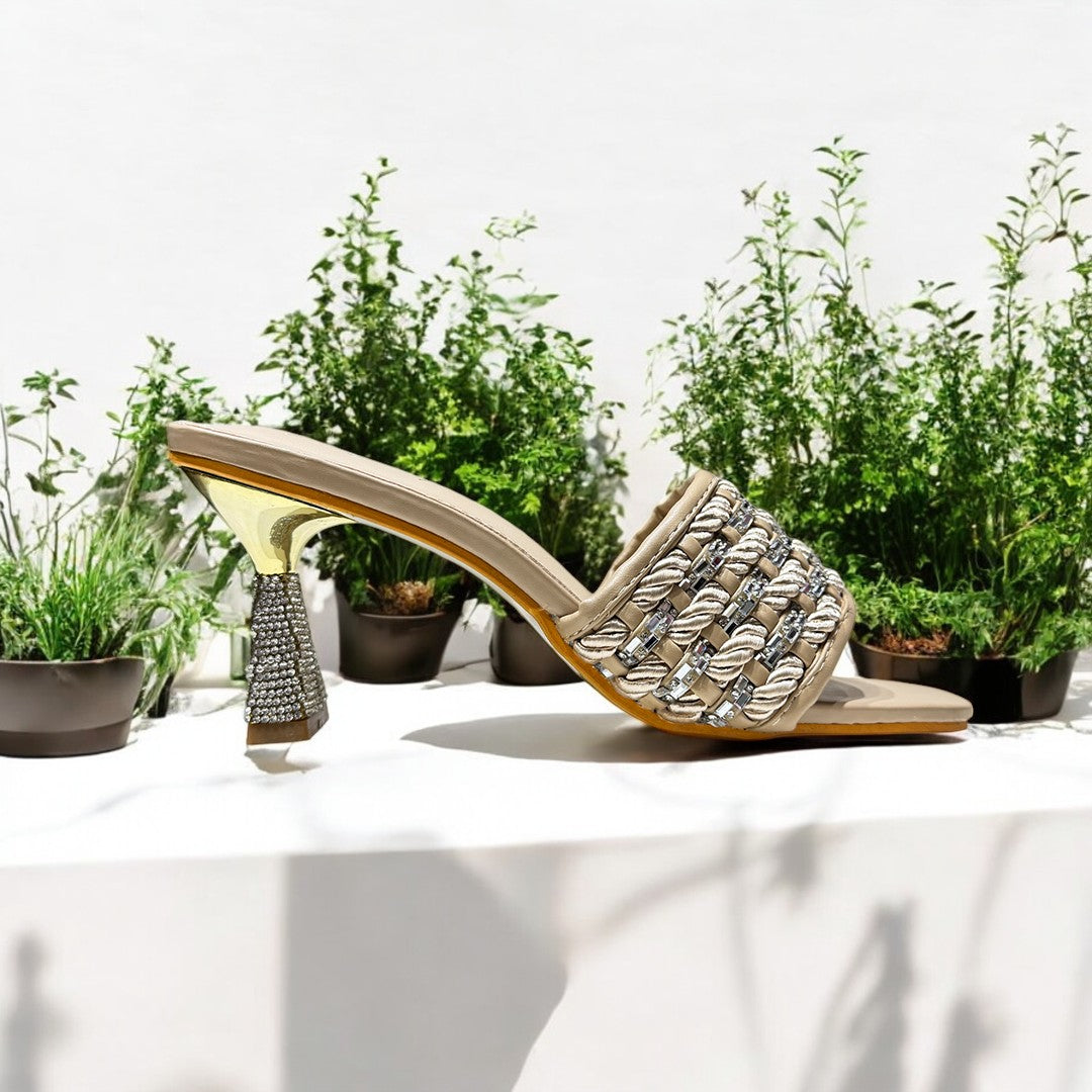 Women Pencil Heel Slider-784