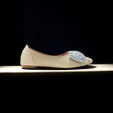 Rhinestone Bow Pumps-717