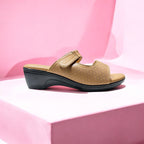 Two Strap Dr. Wedge Heel-723