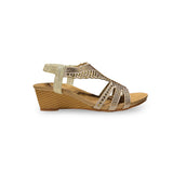 Women Belt Wedge Heel Sandal-777