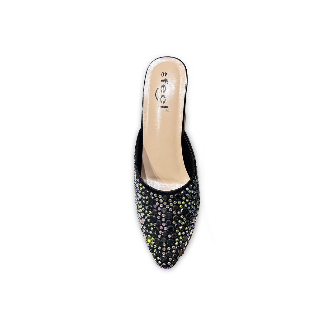 Rhinestone Nagra Heel-713