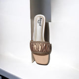 Slider Semi Box Heel-761