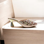 Rhinestone Nagra Shoe-711