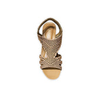 Rhinestone Wedge Heel Sandal-776