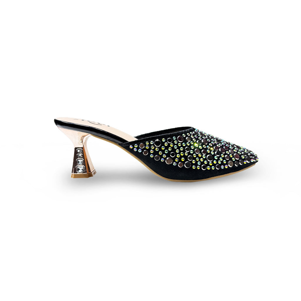 Rhinestone Nagra Heel-713