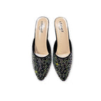 Rhinestone Nagra Heel-713