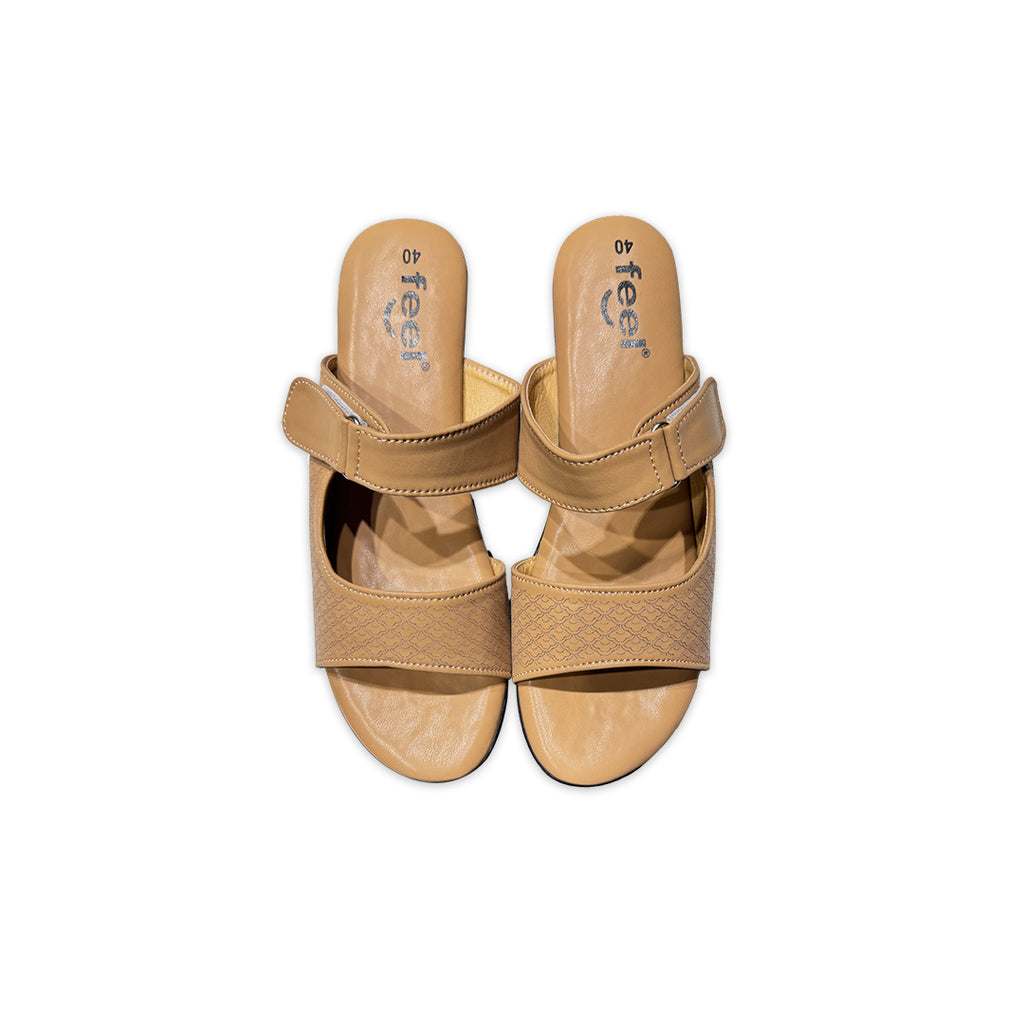 Two Strap Dr. Wedge Heel-723