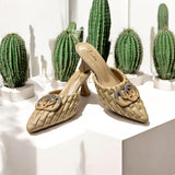 Women Pointed Toe Heel-790