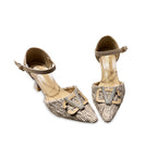 Women Pointed Toe Pencil Heel-797