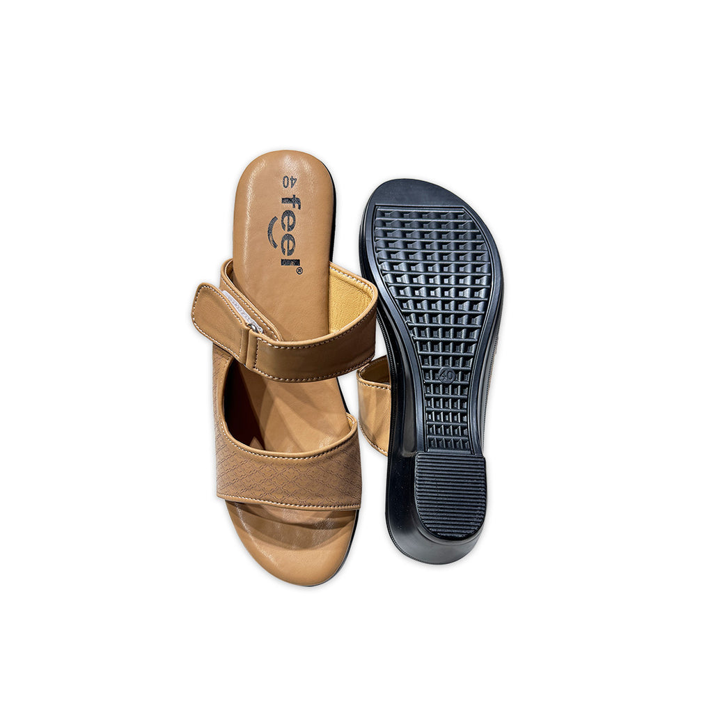 Two Strap Dr. Wedge Heel-723