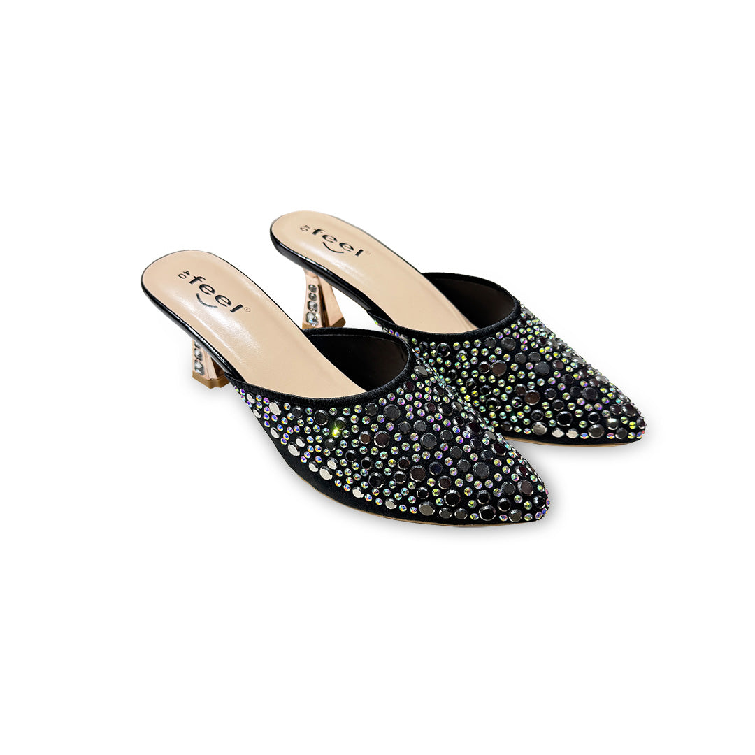 Rhinestone Nagra Heel-713