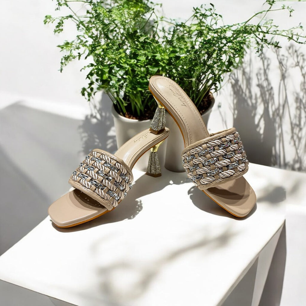 Women Pencil Heel Slider-784