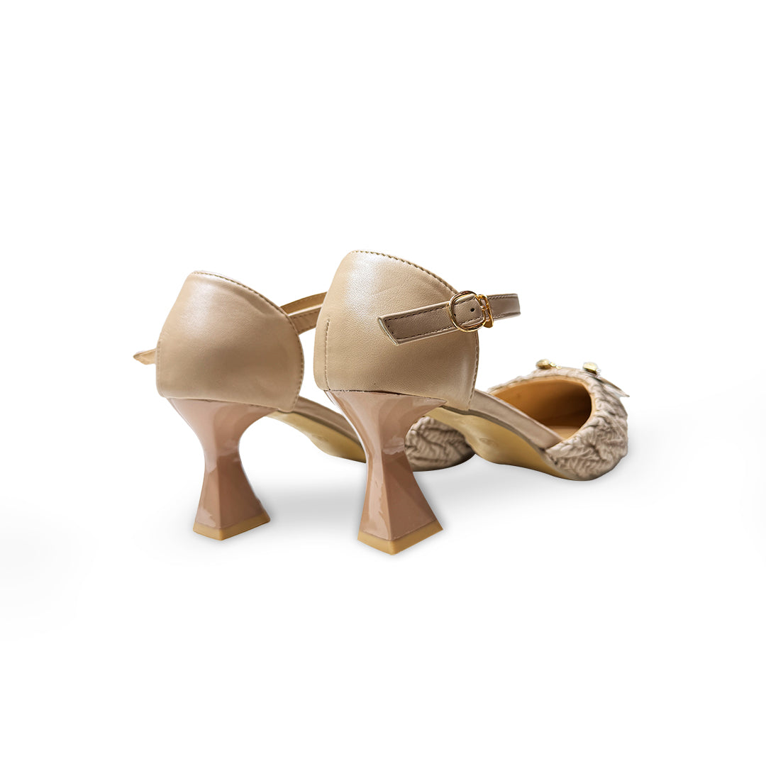 Women Pointed Toe Pencil Heel-797