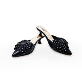 Polka Dot Bow Tie Heel-737
