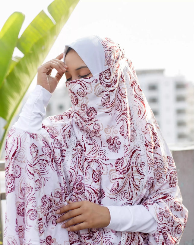 Afroze Niqab Khimar-AA32 Hover Image