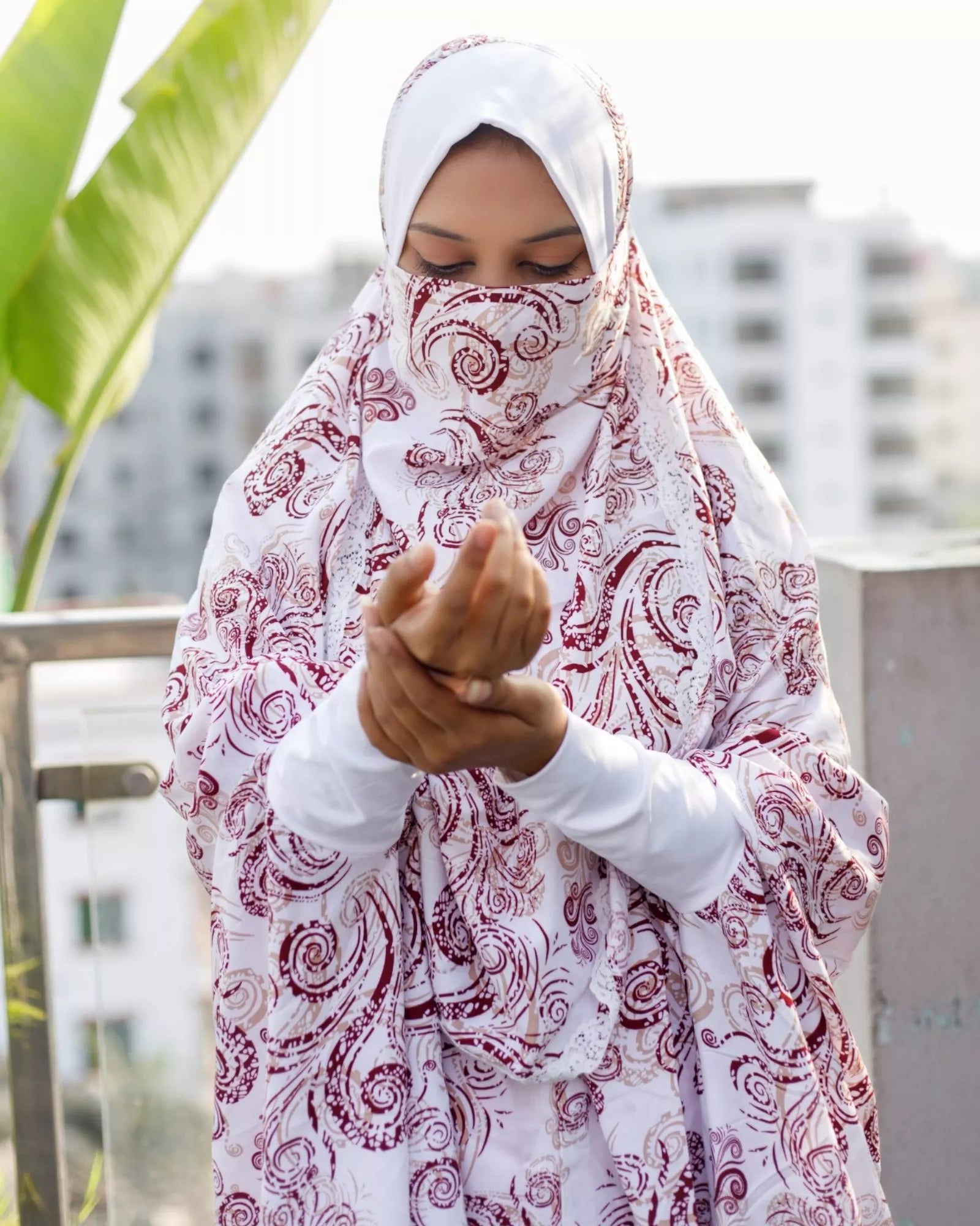 Afroze Niqab Khimar-AA32