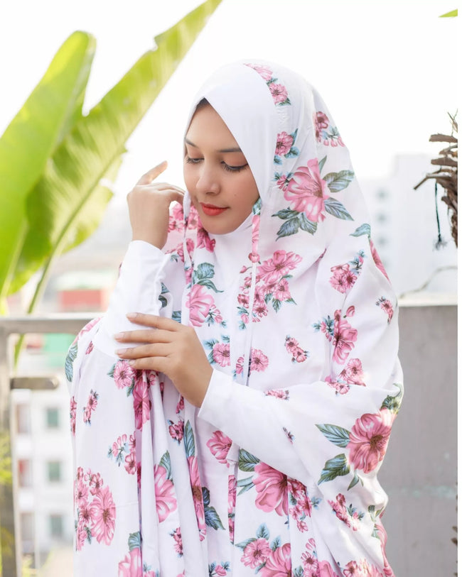Afroze Detached Niqab Khimar-AA25 Hover Image