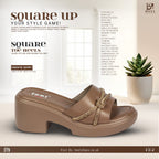 SQUARE TOE HEEL