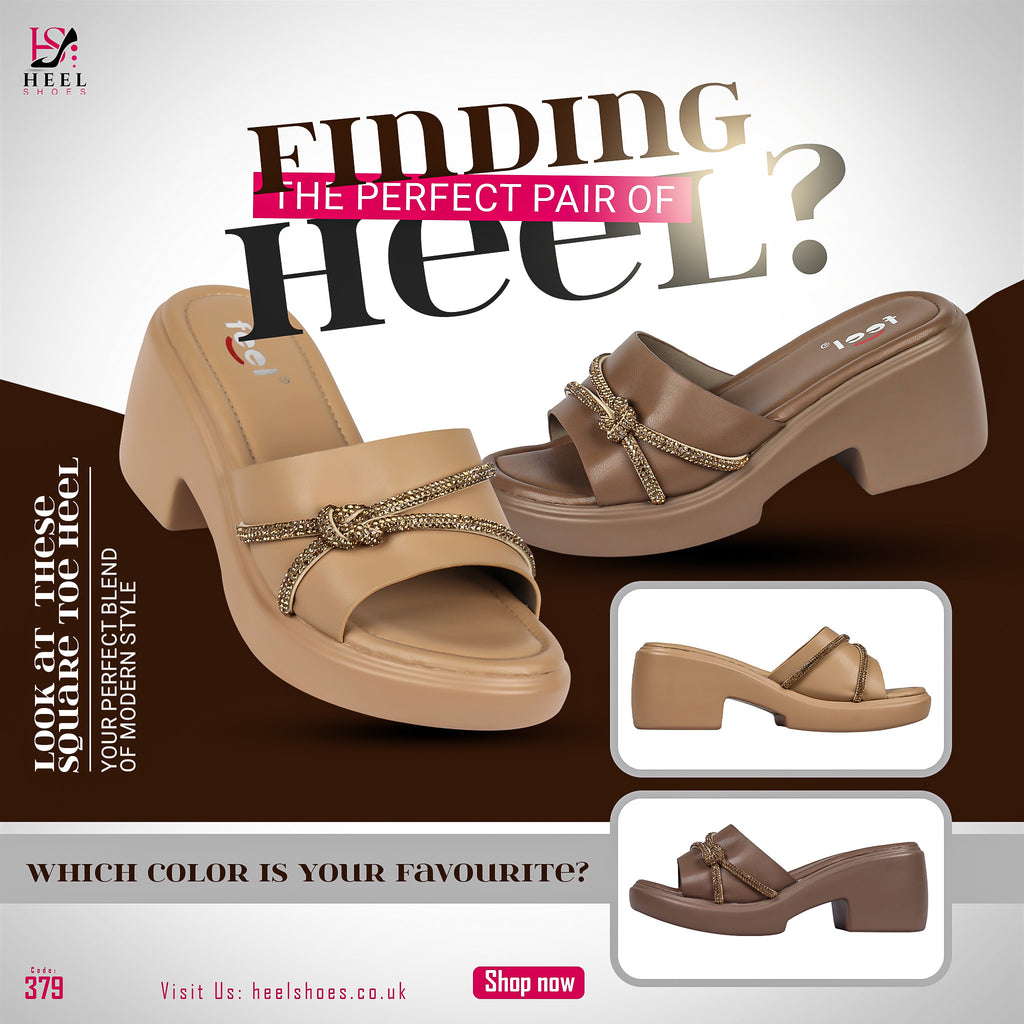 SQUARE TOE HEEL