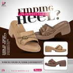 SQUARE TOE HEEL