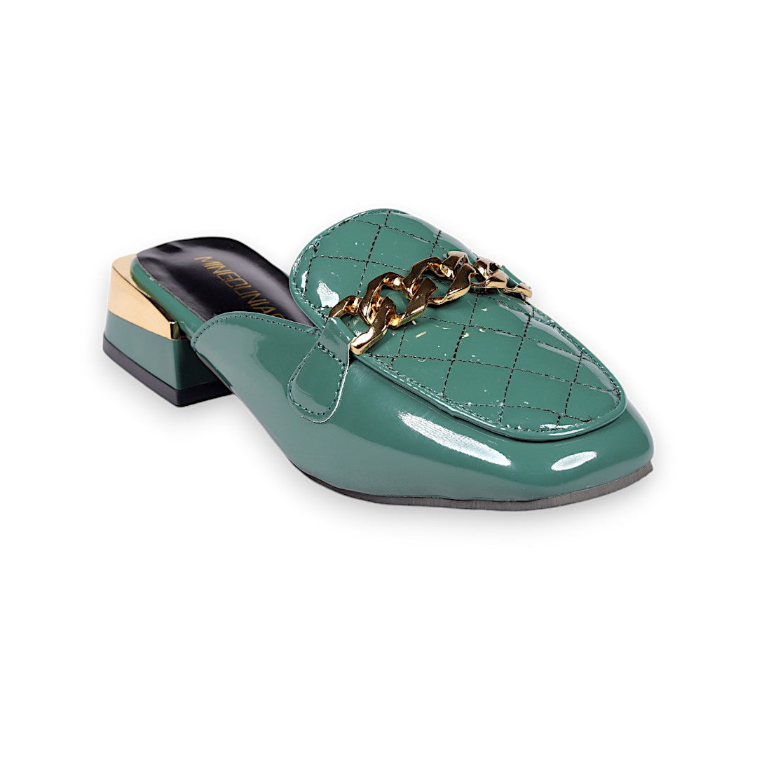 Close Toe Block Heel-448