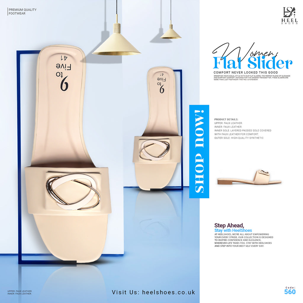 Women Flat Slider-560