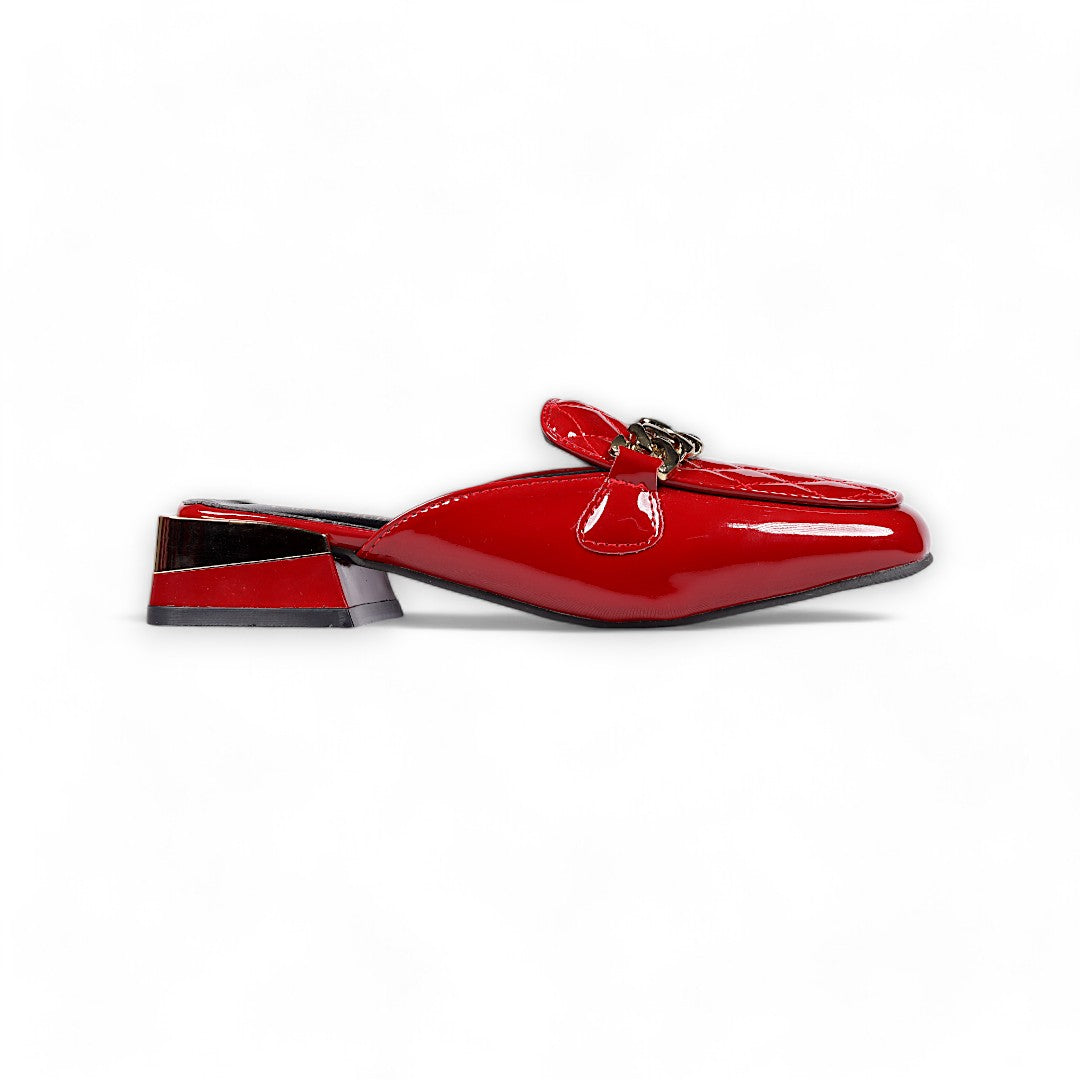 Close Toe Block Heel-448