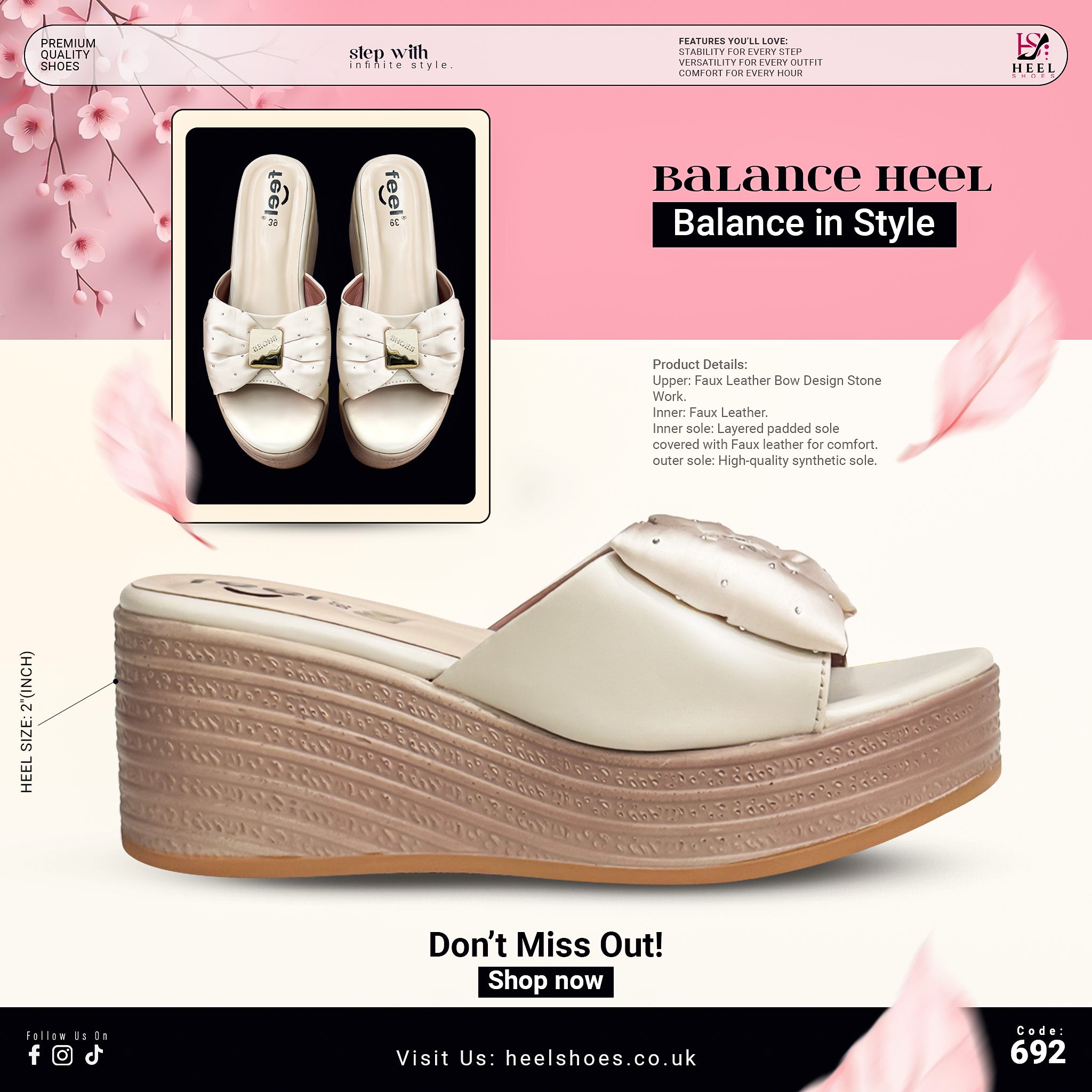 Women Balance Heel-692