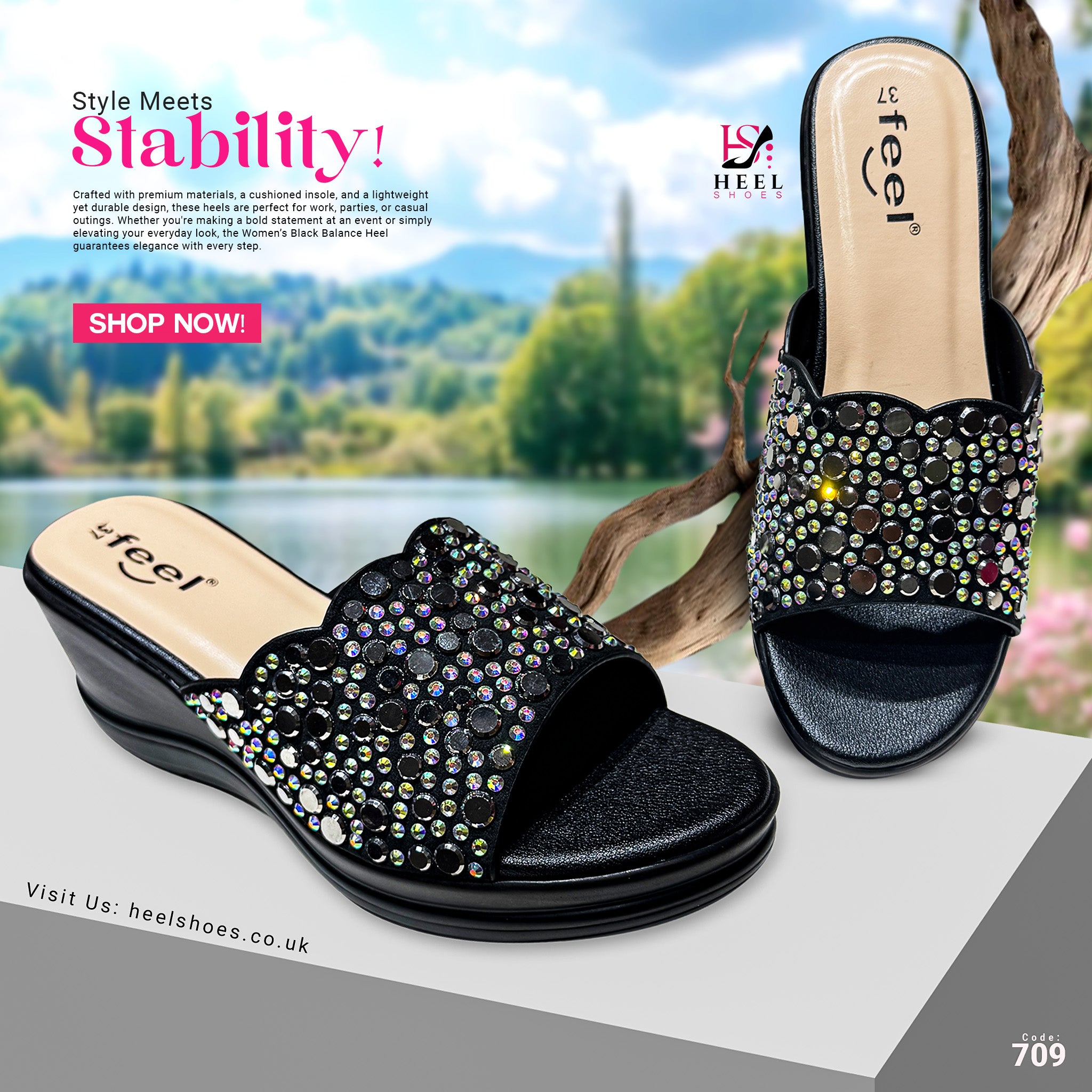 Women Balance Heel-709