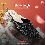 Rhinestone Nagra Heel-713