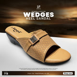 Women's Slip-on Wedges Heels Sandals-718