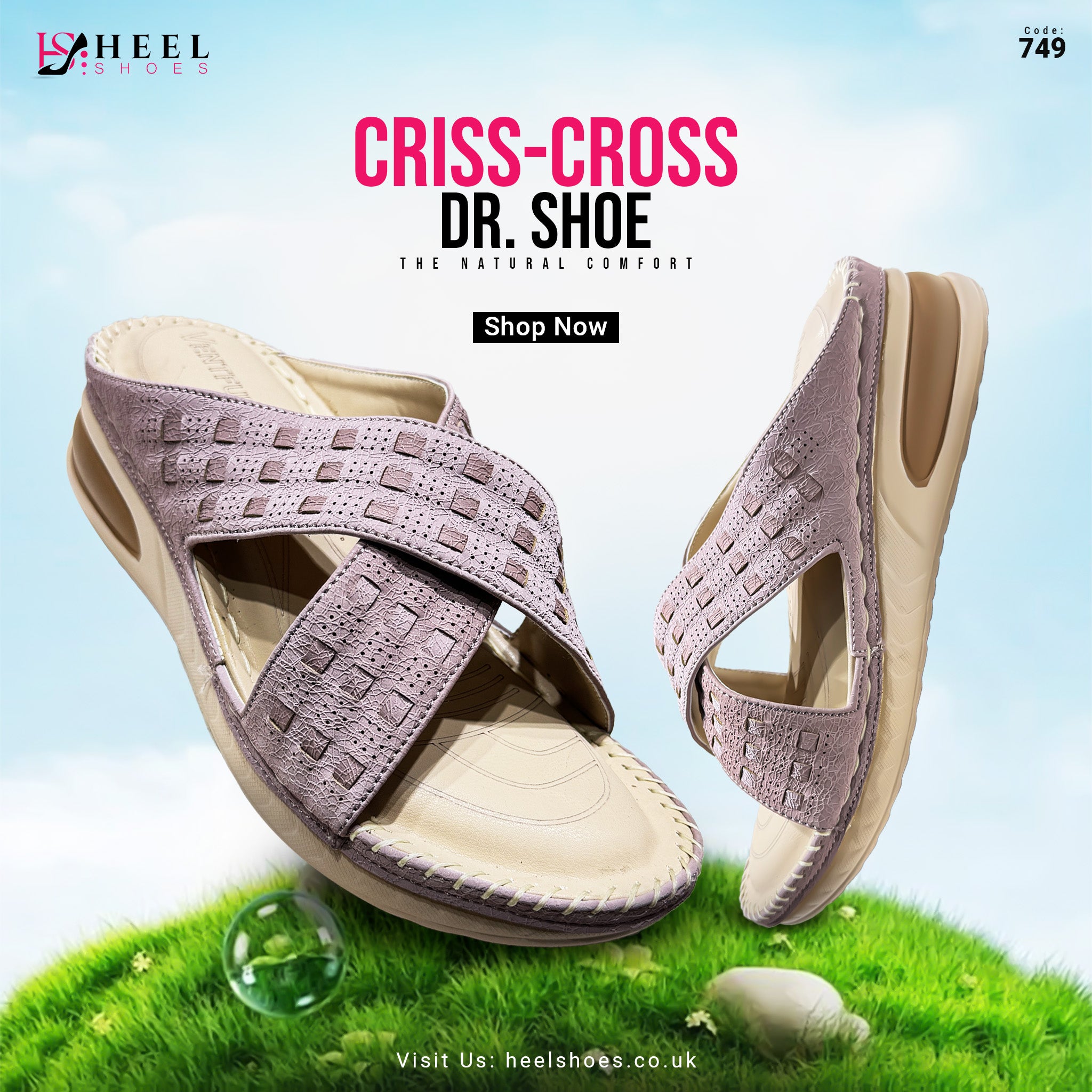 Criss-Cross Dr. Shoe-749