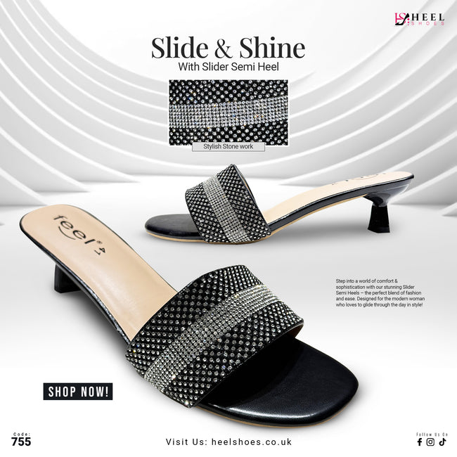 Slider Semi Heel-755 Hover Image