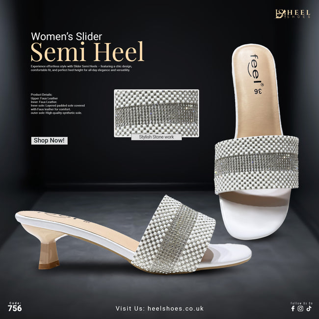Slider Semi Heel-756 Hover Image