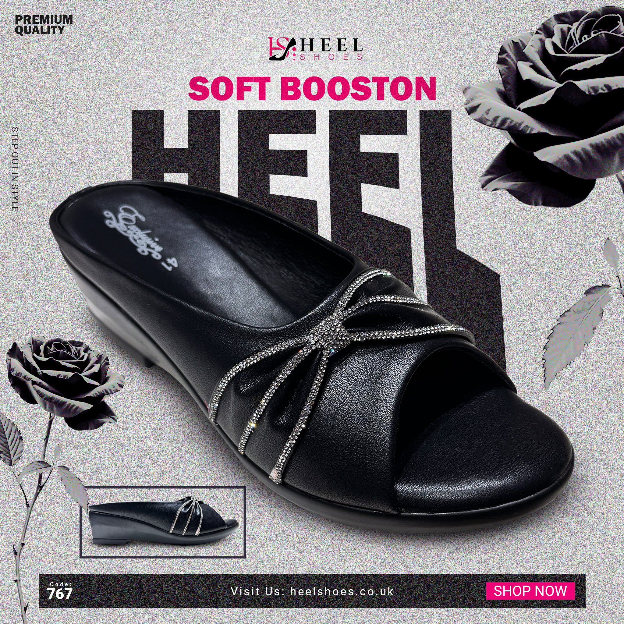 Super Soft Booston Heel-767