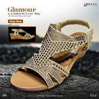 Women Belt Wedge Heel Sandal-777